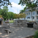 Outdoor Grill and Patio Area